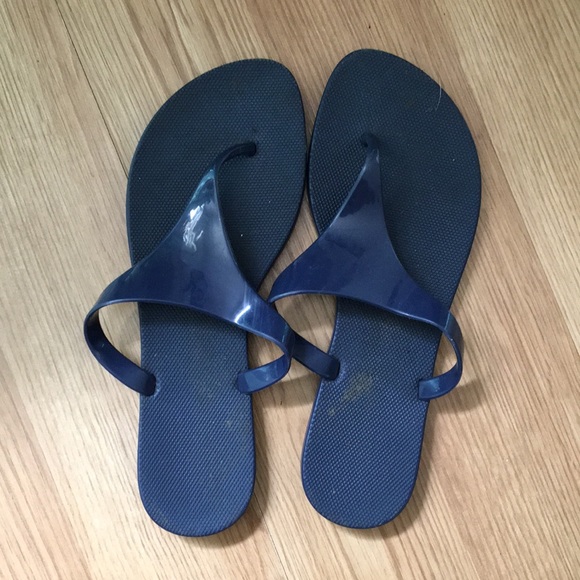Navy blue old navy sandals - Picture 1 of 3